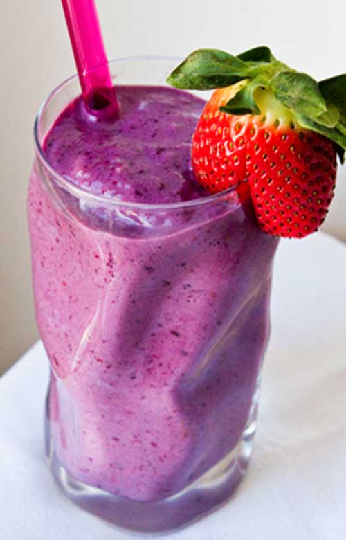 I Heart You Fresh Berry Smoothie | Flavorite