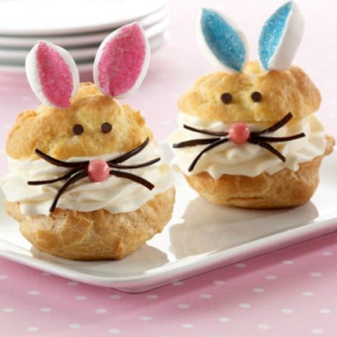 Recipe for Bunny Cream Puffs