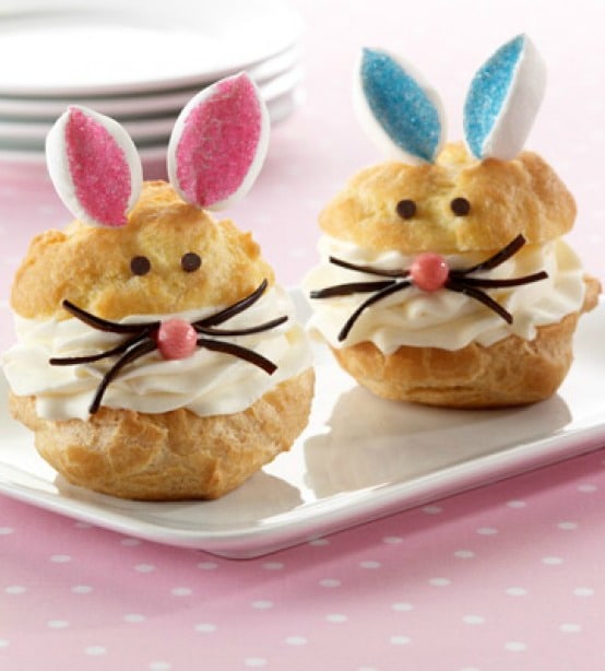 Recipe for Bunny Cream Puffs