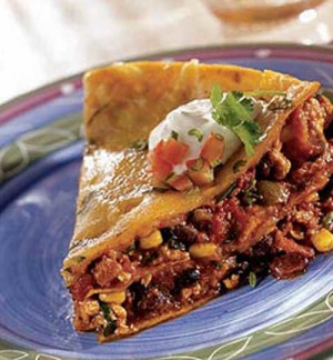 Enchilada Pie Recipe - Flavorite