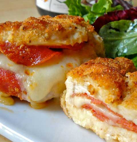 If you love pizza, these pizza stuffed chicken breasts are going to knock your socks off!!!