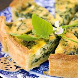 Recipe for Spinach and Feta Quiche