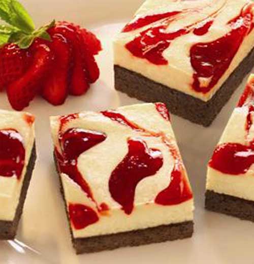 Recipe for Strawberry Cheesecake Brownies