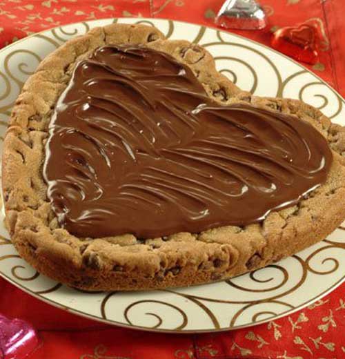 Recipe for Giant Valentine Cookie