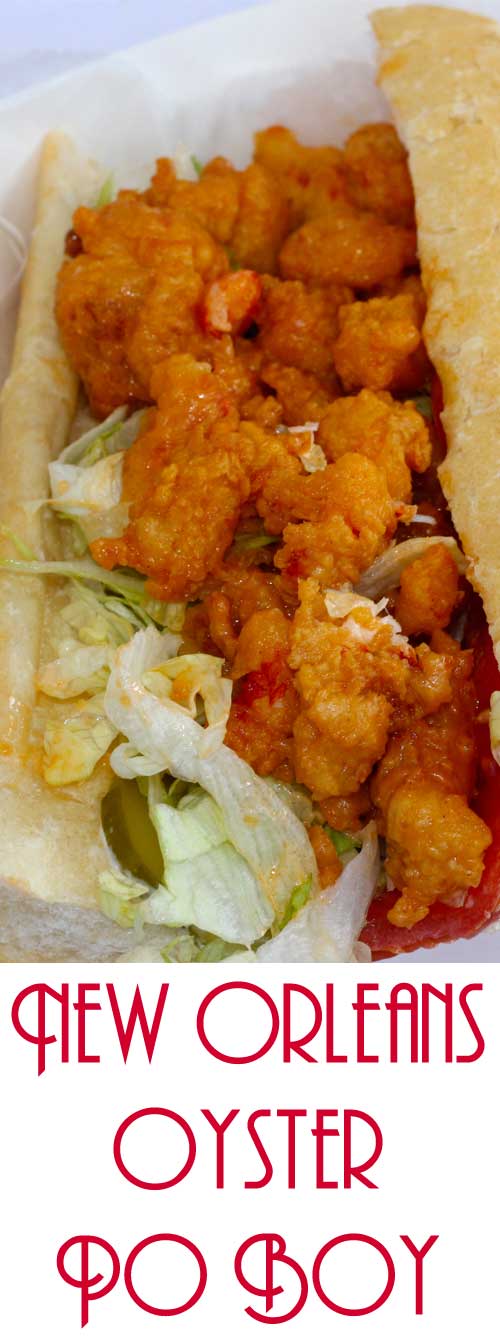 New Orleans Oyster Po Boy