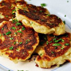 These traditional Irish potato pancakes are a simple dish that is so deliciously creamy on the inside with crispy goodness on the outside. Always make extra mash potatoes just to have these the next day!