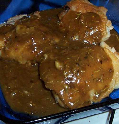 Recipe for Southern Comfort Baked Chicken Breasts