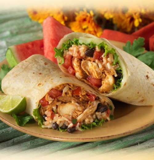 Recipe for Chipotle Chicken Burrito