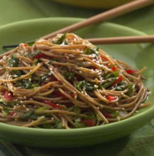 Recipe for Healthy Sesame Noodles