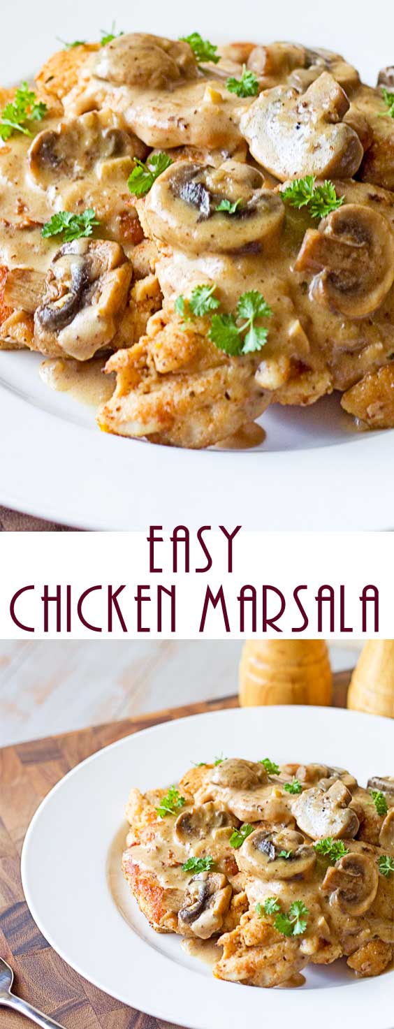 Easy Chicken Marsala