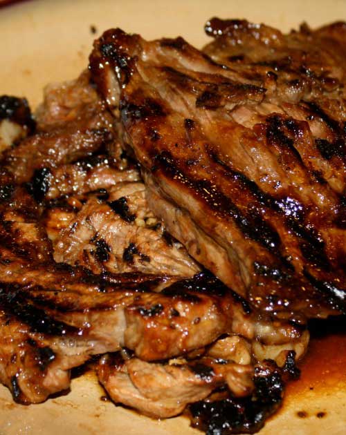 This is a fabulous Korean Barbecue Beef recipe, especially for those that are inexperienced with Asian cooking. This recipe is easy and has the delish Asian flavor you expect. The kiwi works as a tenderizer.