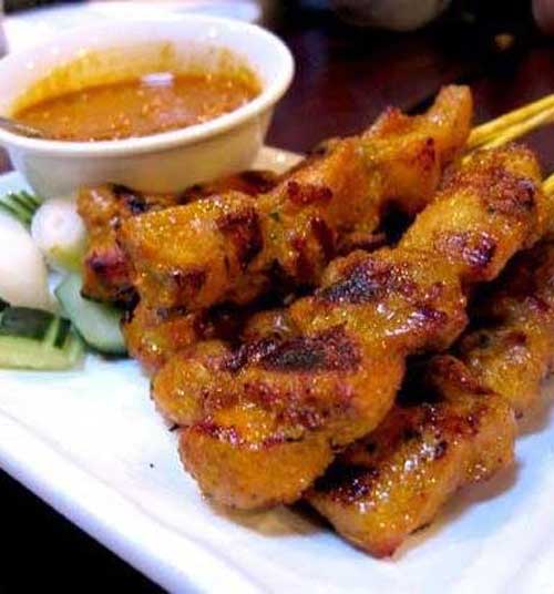 This Thai Chicken Satay is so very flavorful and tender, so tender it just melts in your mouth and the balance of flavors is so awesome.. you’ll want to share!