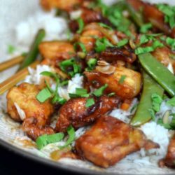 Recipe for Ginger Chicken - It’s mindlessly simple and yet the mere aroma of the chicken cooking will awaken your hunger and nourish your soul.