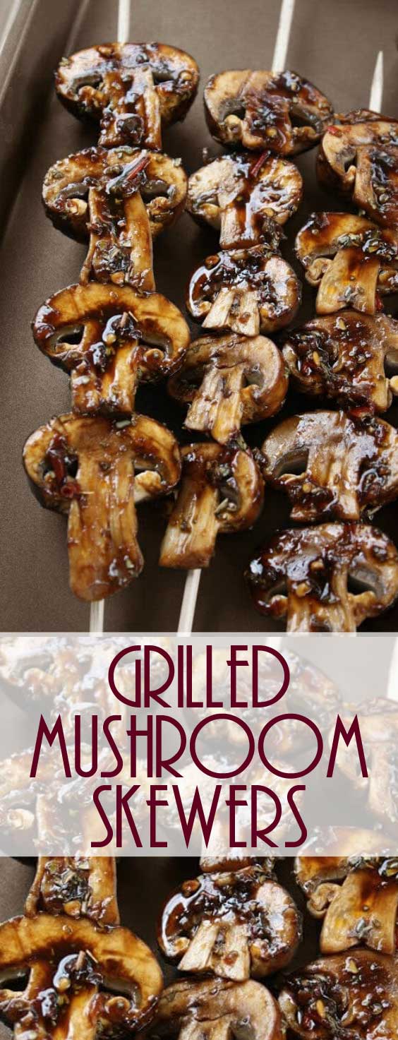 Grilled Mushroom Skewers Recipe – How to Grill Mushrooms — Eatwell101