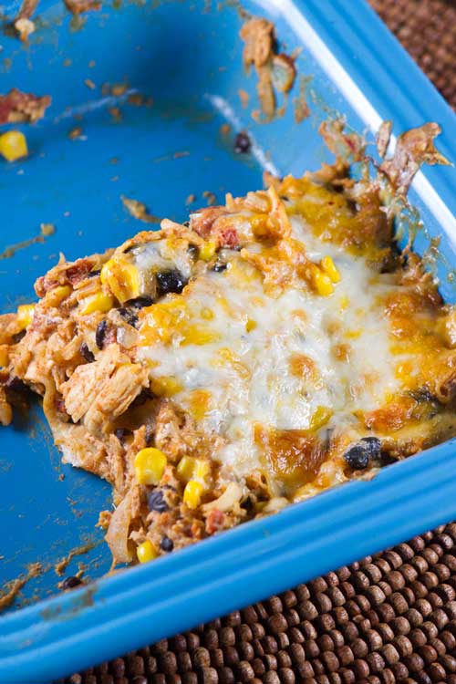 Recipe for Mexican Chicken Casserole - If you’re looking for something easy and satisfying after a long day, this recipe will help you end the day on a high note.