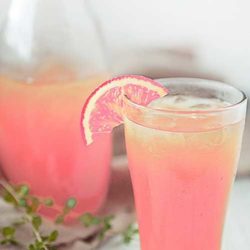 I love lemonade when it gets warm out. This Peach Lemonade Recipe is a refreshing twist...I may never go back to the concentrated stuff again!