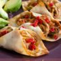 When I saw that you can use wonton skins to make little tacos, I immediately experimented with the idea. These little tacos are bite sized yummy goodness. I’ll tell you. They make a great appetizer… and also a great, light lunch!