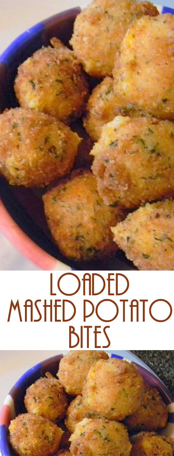 Loaded Mashed Potato Bites