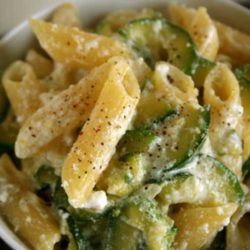 Ricotta is one of those rich-in-protein cheeses that’s actually good for you, so eat up with this Penne with Zucchini and Ricotta recipe. Have seconds and remember when you’re feeling uninspired, to just get back to what you love.