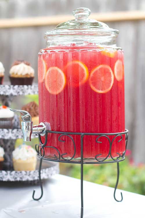 Pineapple Lemonade Punch with Pink Country Time