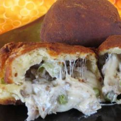 Recipe for Deep Fried Philly Cheese Steak Balls - If everything is better fried...then a deep fried Philly MUST be about the best thing ever!