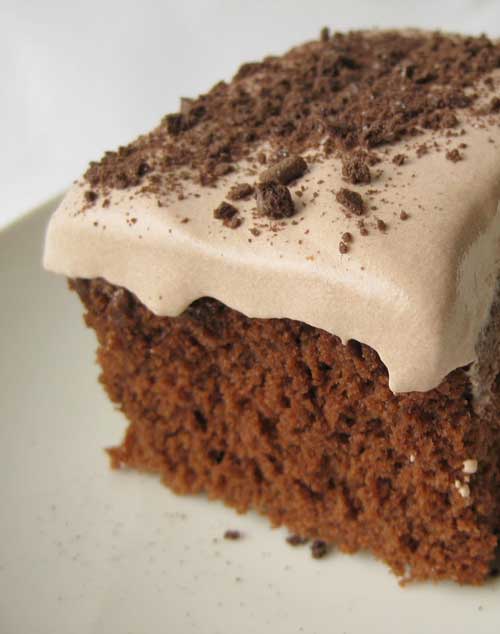 Recipe for Low Fat Chocolate Pudding Cake - This cake is surprisingly really good. It is very light and full of flavor. I would almost prefer this cake to regular cake with thick heavy frosting. I guess less guilt has something to do with that.