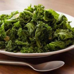 Recipe for Sauteed Kale - This sauteed kale is a delicious way to enjoy fresh kale. It's nutritious, delicious, and super easy to prepare!