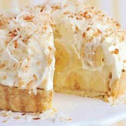 Just like Grandma’s Banana Coconut Cream Pie, take this to your next family reunion and you’ll be the star!