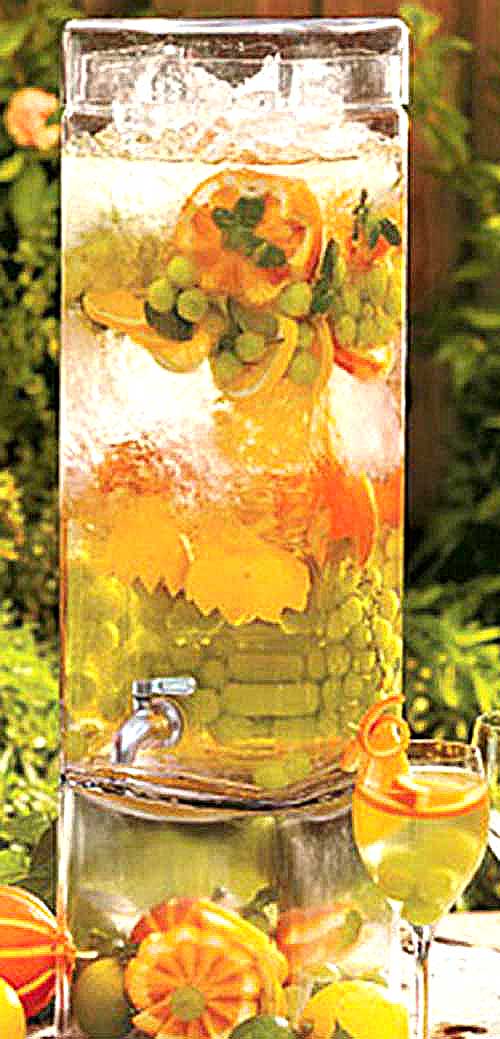 Thanksgiving Infused Spa Water, Recipe