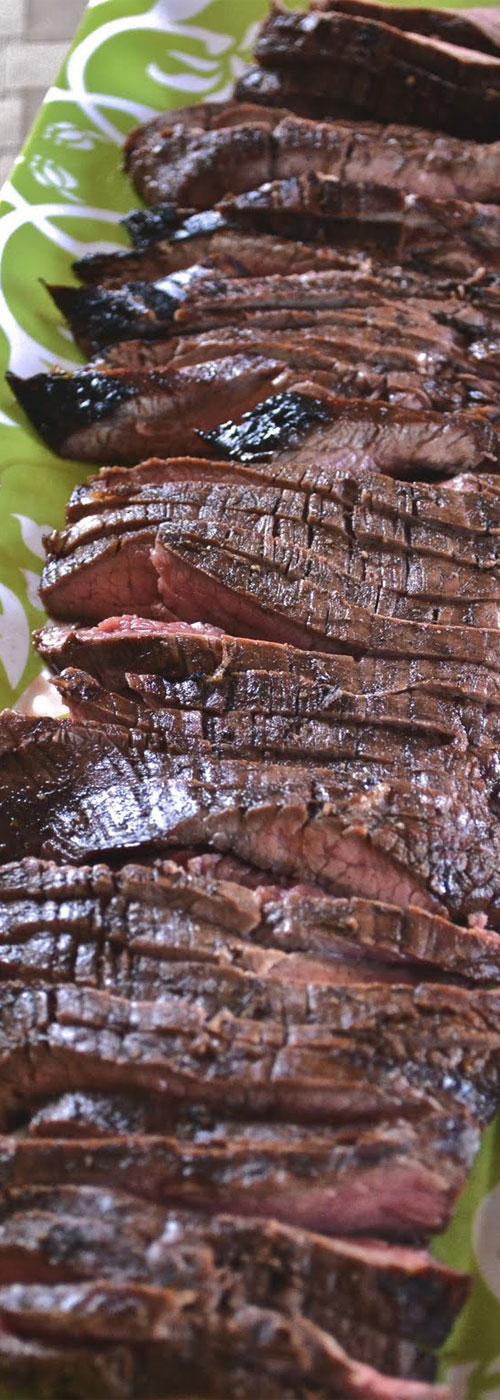 Grilled Balsamic Flank Steak