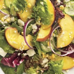 Recipe for Sunsational Salad - A light, healthy, refreshing summer salad. Perfect for when all of the traditional BBQ sides start to weigh you down.