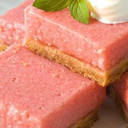 Recipe for Mouth-Watering Watermelon Bars - Watermelon and lemon give you the perfect taste of summer in these refreshing, summery bars.