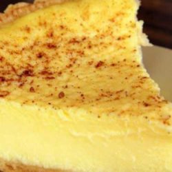 A simple but decadent Old Fashioned Custard Pie recipe. Just like the one that Grandma used to make!