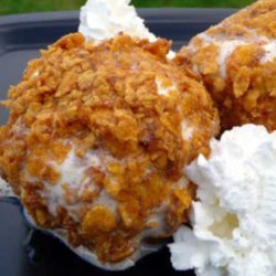 Recipe for Deep Fried Ice Cream - Oh how I have fond memories of eating these as a child. Now...I can have them anytime I want, and maybe even share them with the kiddos.