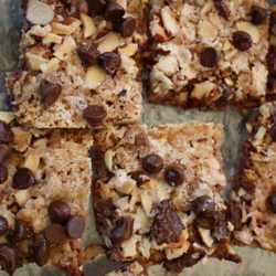 Recipe for Salted Toffee Chocolate Squares - Craving something salty? Craving something sweet? I've got the treat for you!