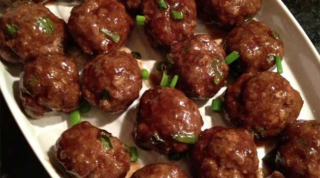 Asian Style Meatballs Recipe Flavorite   Asian Style Meatballs W 