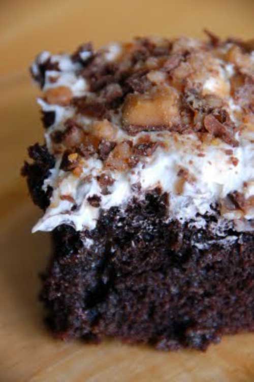 Recipe for Bunco Cake - If you need a chocolate fix this is it! I know that this is a pretty well known recipe and that there are many versions, but this is my favorite one.