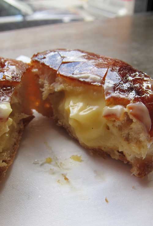Recipe for Creme Brulee Doughnuts - This recipe puts a twist on a French classic, by turning a Crème Brulee into a decadent pastry treat!