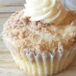 When I make these New York Style Cheesecake Cupcakes people just RAVE about them! The crumbled graham crackers sprinkled on top add the flavor of a cheesecake base.