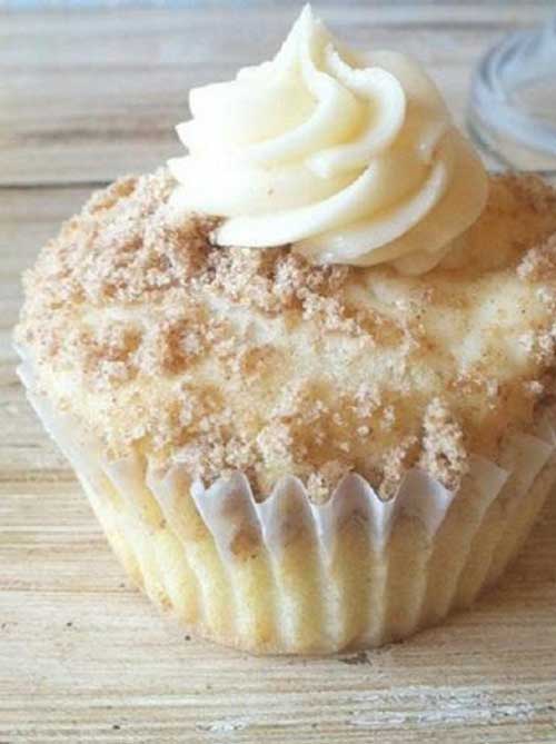 When I make these New York Style Cheesecake Cupcakes people just RAVE about them! The crumbled graham crackers sprinkled on top add the flavor of a cheesecake base.