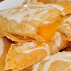 Recipe for Peach Turnovers - Once you make these and see just how easy they are to put together, they will become your go-to breakfast-to-impress. They can also double as dessert.