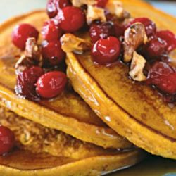 Recipe for Pumpkin Cinnamon Pancakes - Fall is almost upon us so it is time to start thinking pumpkin. And what better way to start than with breakfast.