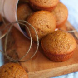 Recipe for Pumpkin Oat n' Honey Muffins - I'm not going to lie and say that these are the prettiest muffins you've ever seen. But they are among the tastiest.