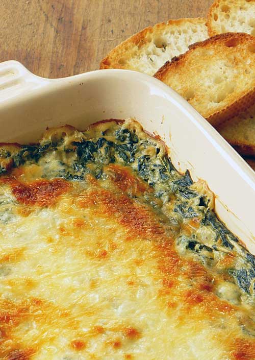 Recipe for Hot Spinach Dip - This recipe is awesome as a dip and would be just as delicious as a side. The other great thing is how easy it is to make it your own.