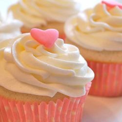 Recipe for Small Batch Vanilla Cupcakes - Do you know those times when you want to make a few cupcakes, and NOT 2 dozen? This recipe is PERFECT for those moments!