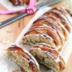 Recipe for Glazed Apple Lattice Coffee Cake - I absolutely loved this recipe and so did my friends and family I shared it with. I will be making this again, and again, and again...