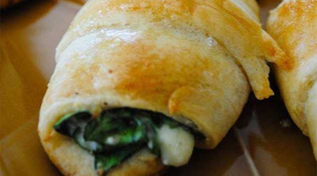 Cheesy Spinach Crescent Rolls Recipe Flavorite