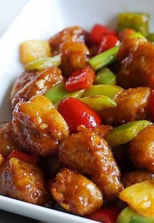 Sweet and Sour Pork Recipe Flavorite