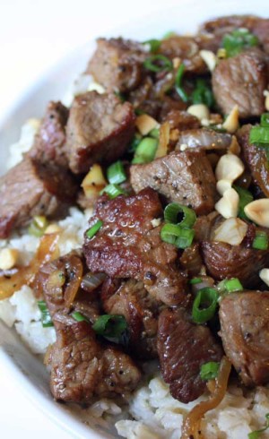 Asian-Style Garlic Beef Recipe