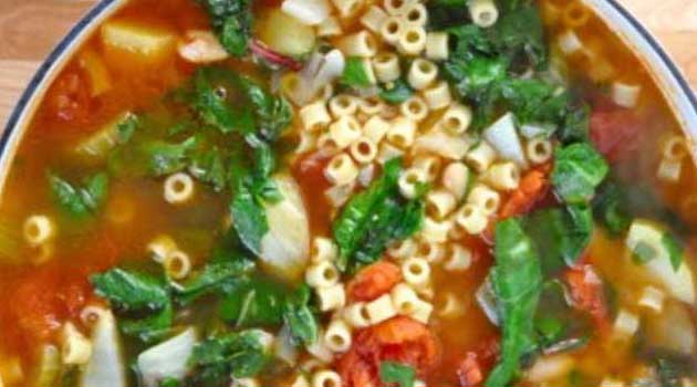 Winter Minestrone Soup Recipe - Flavorite